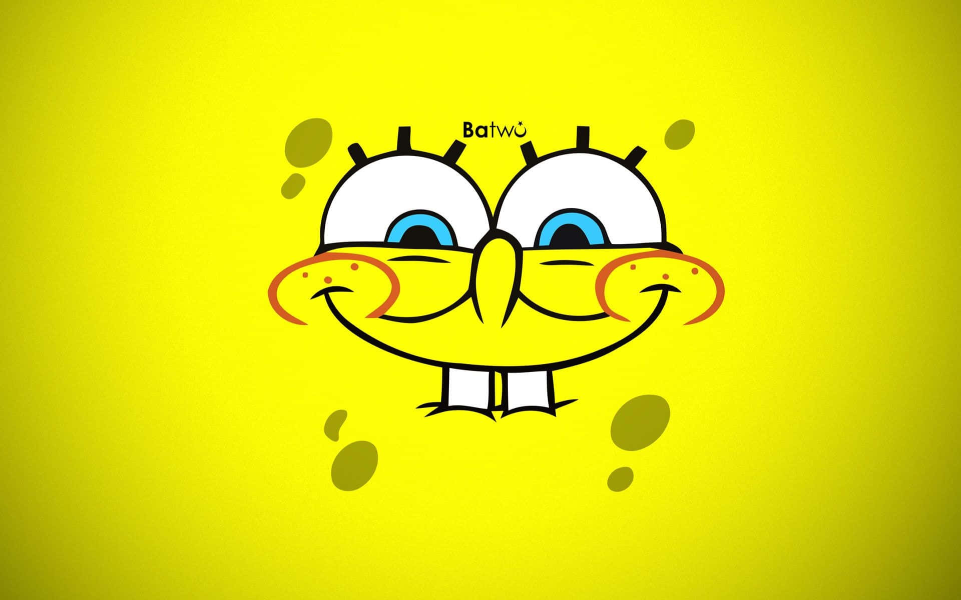 Aesthetic Spongebob Laptop Wallpaper