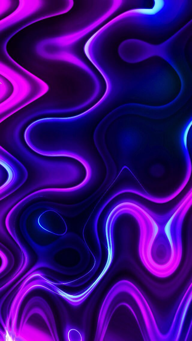 Psychedelic Purples Phone Wallpaper
