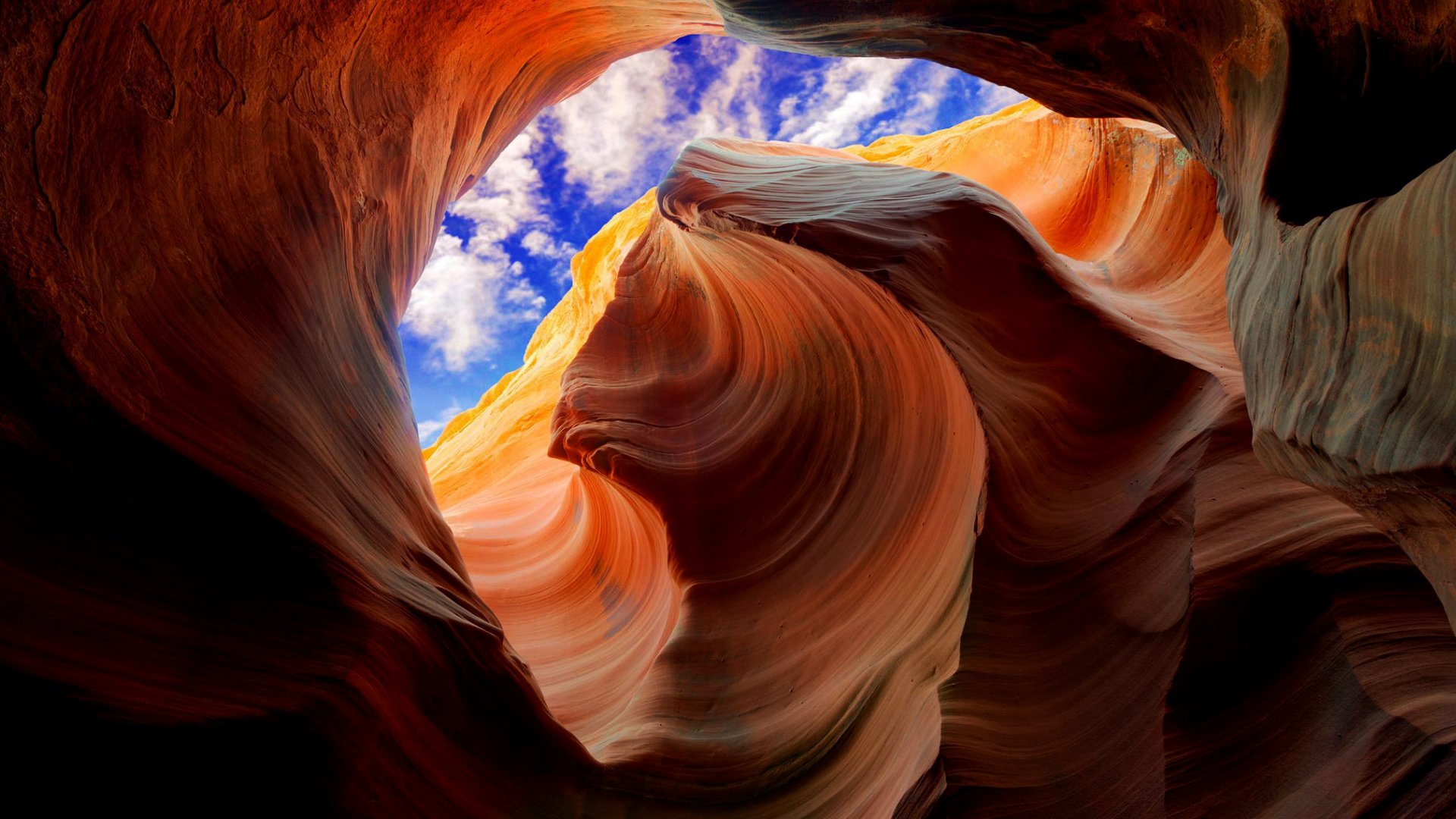 Antelope Canyon HD Wallpaper Background Image
