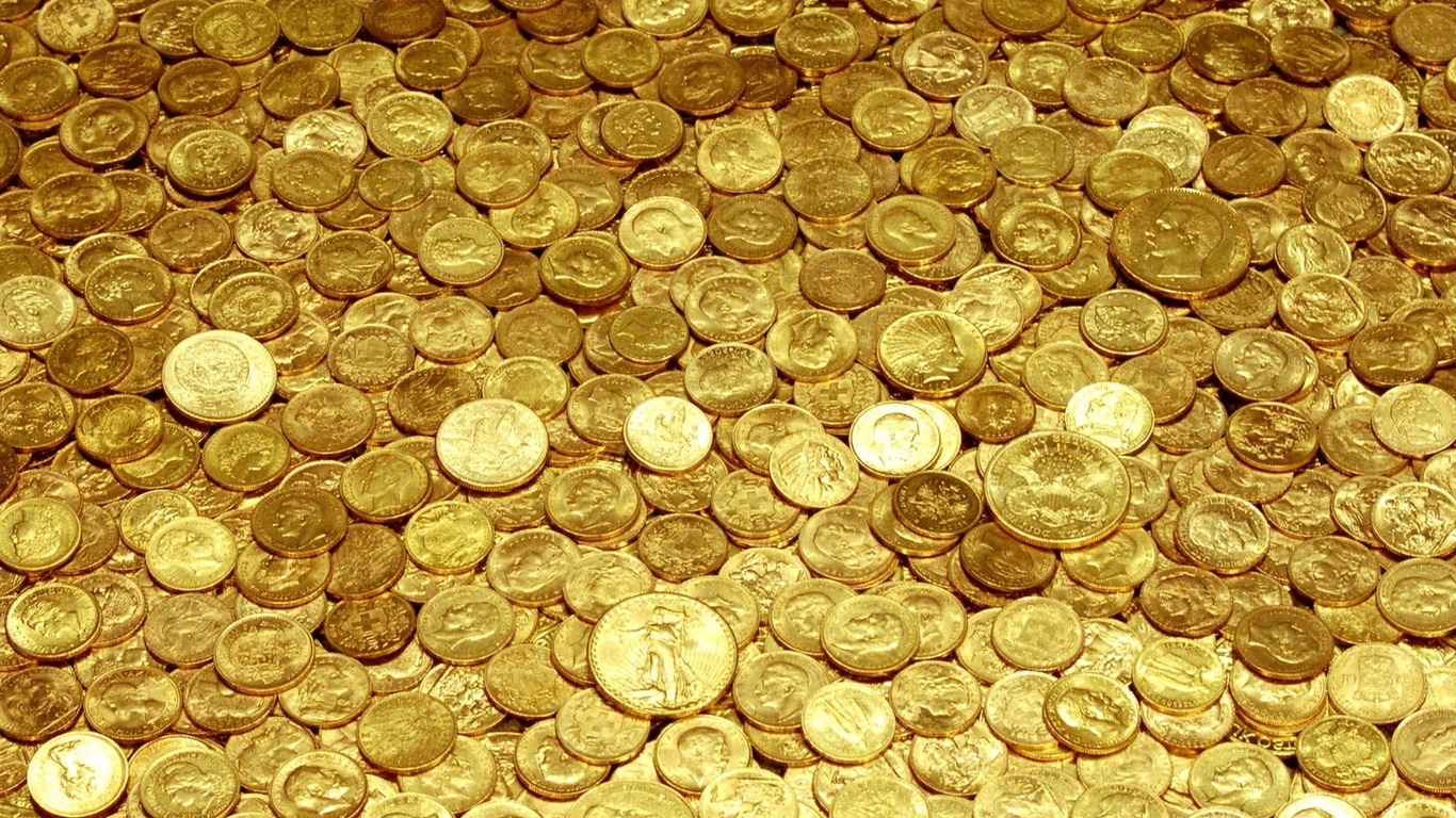 Gold Coins Wallpaper