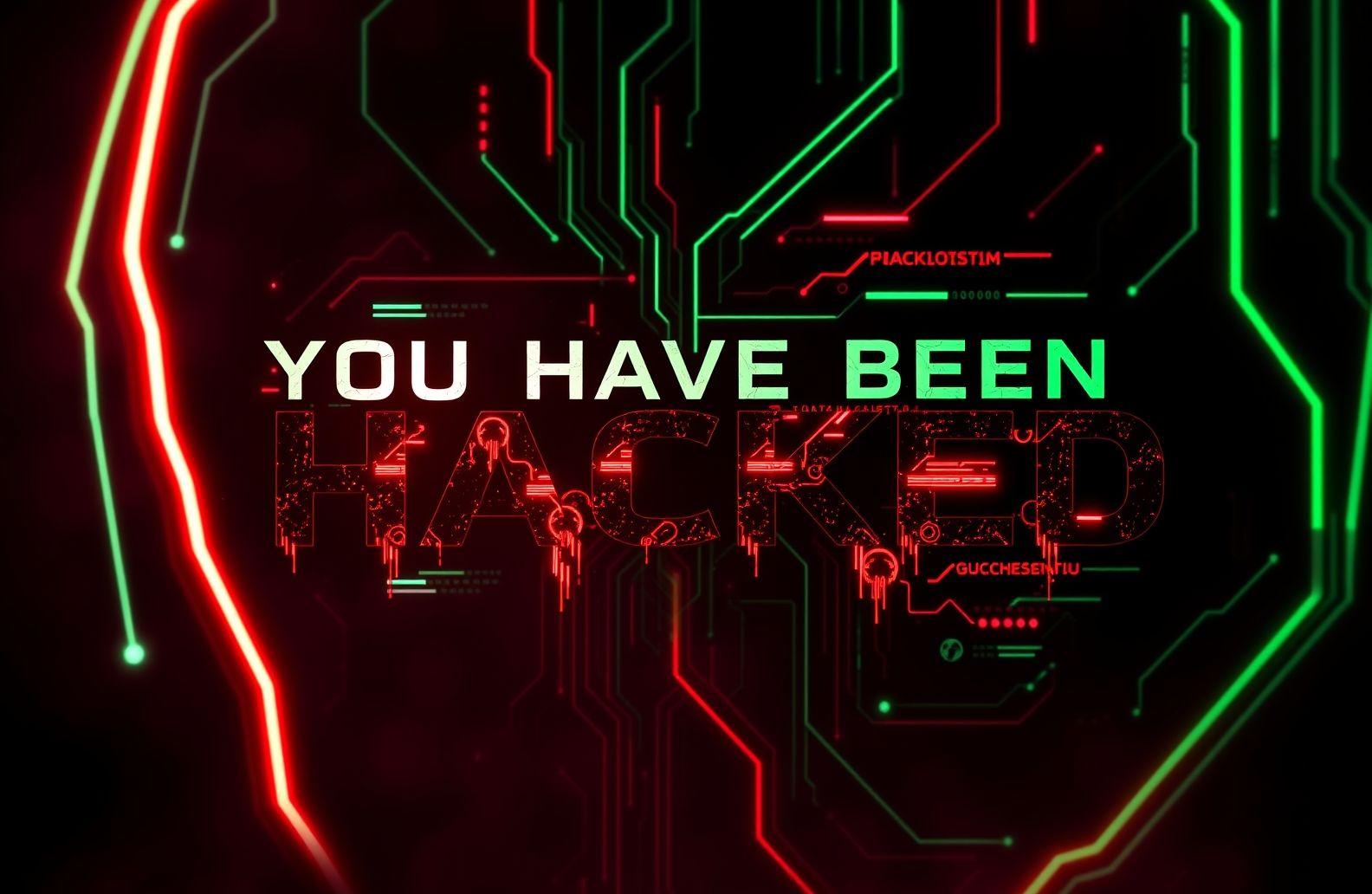 You Have Been Hacked Wallpaper