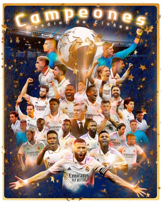 Madrid Zone On Real Are World Champions