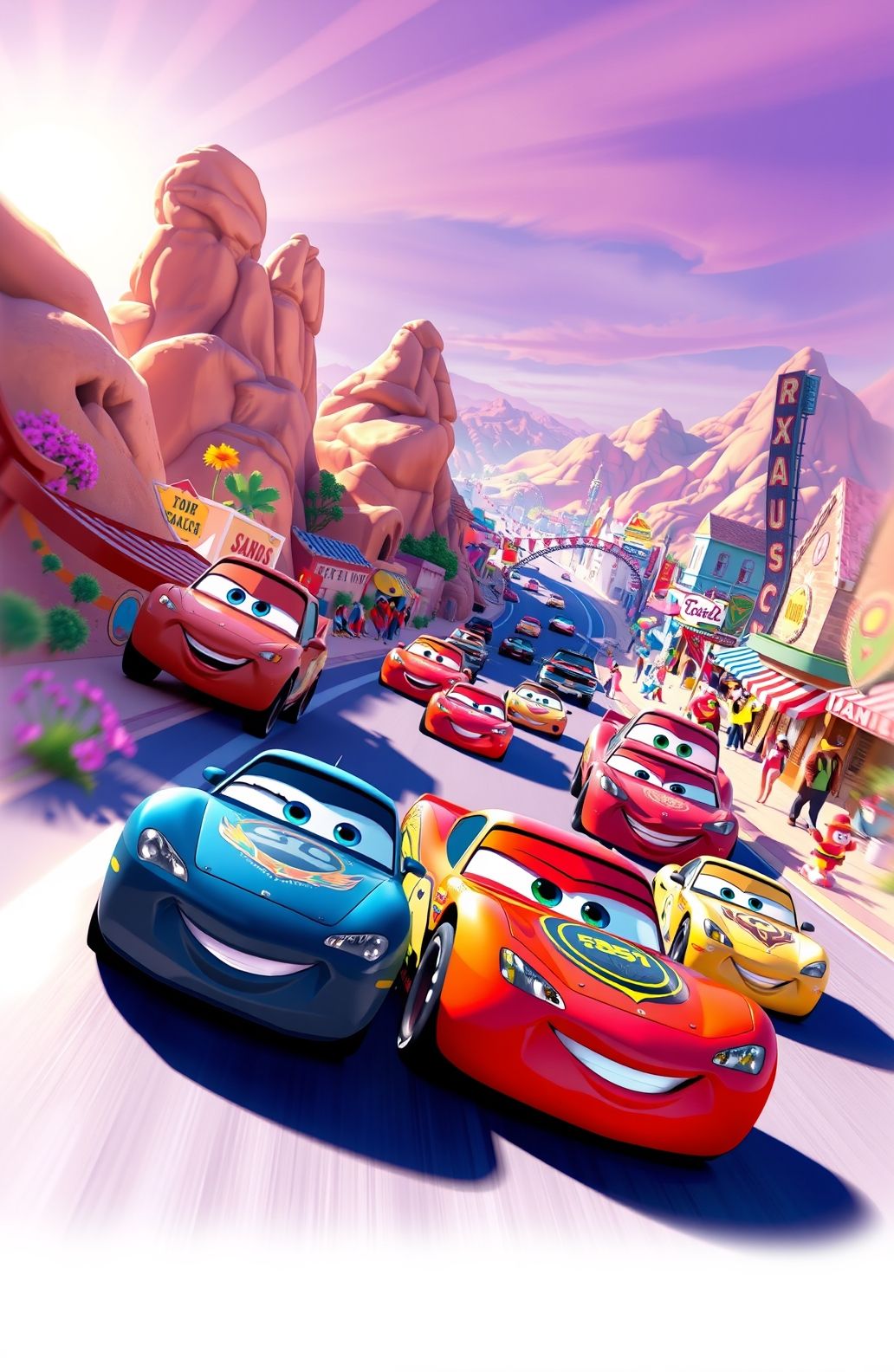 Disney Pixar Cars Wallpaper