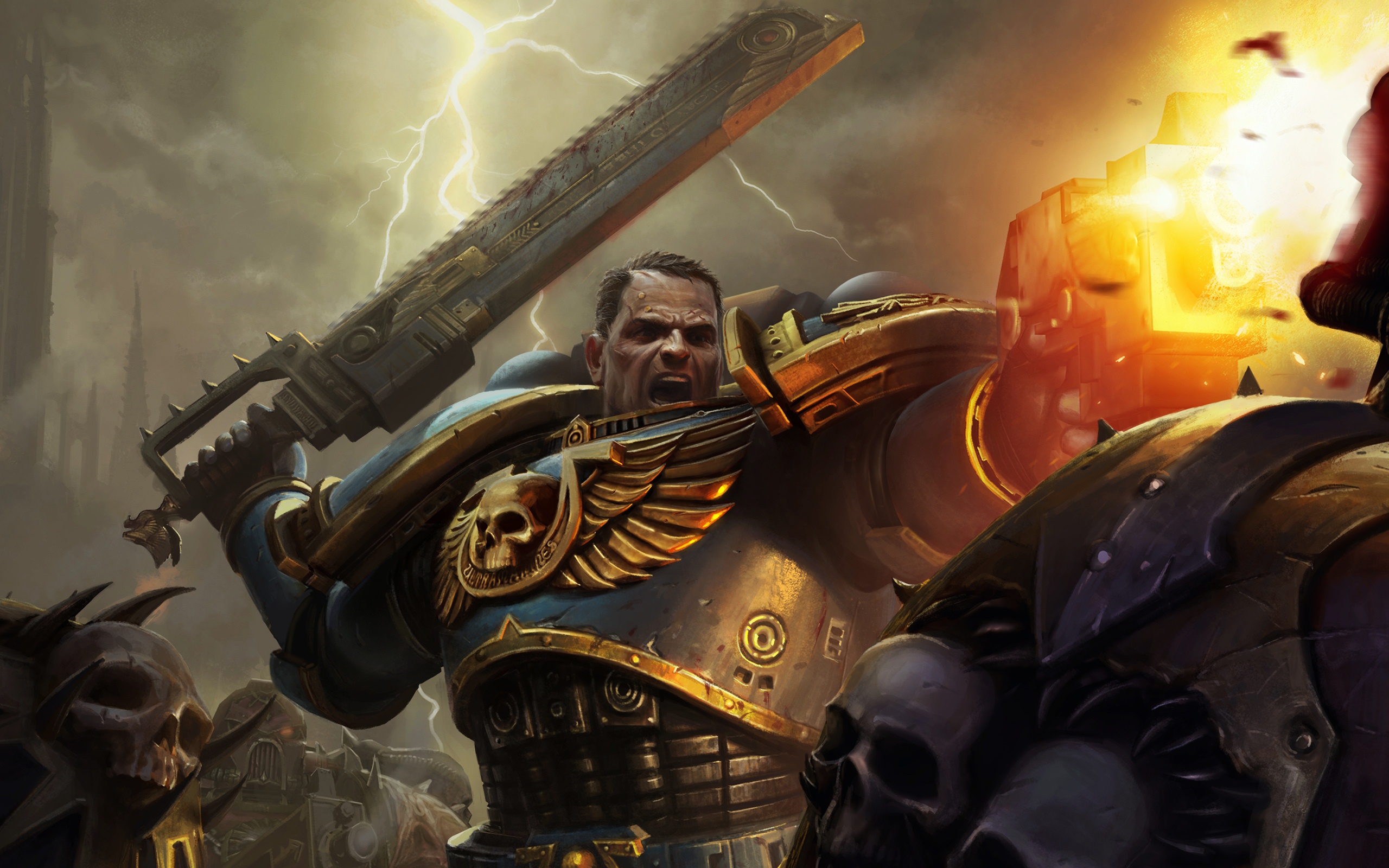 Warhammer 40000 Space Marine HD Wallpapers  Wallpaper Cave