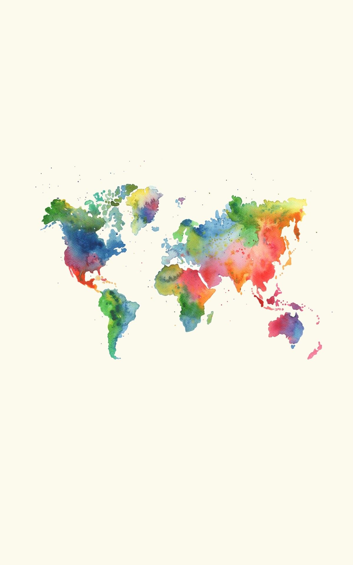 World Map Wallpaper Travel More Cute