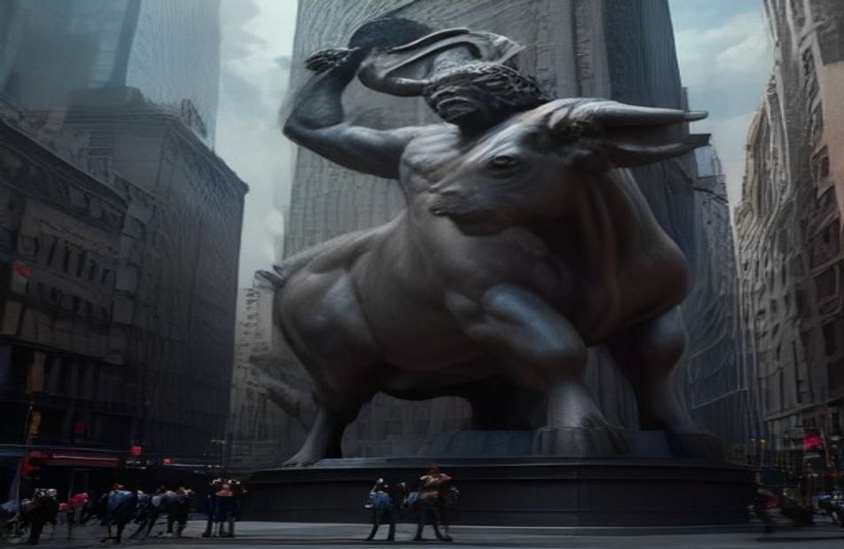 Wall Street Bull Wallpaper