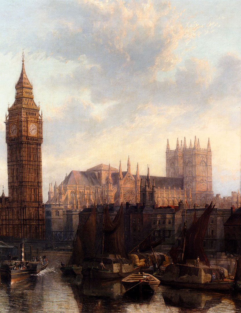 Westminster English Art Wallpaper Image