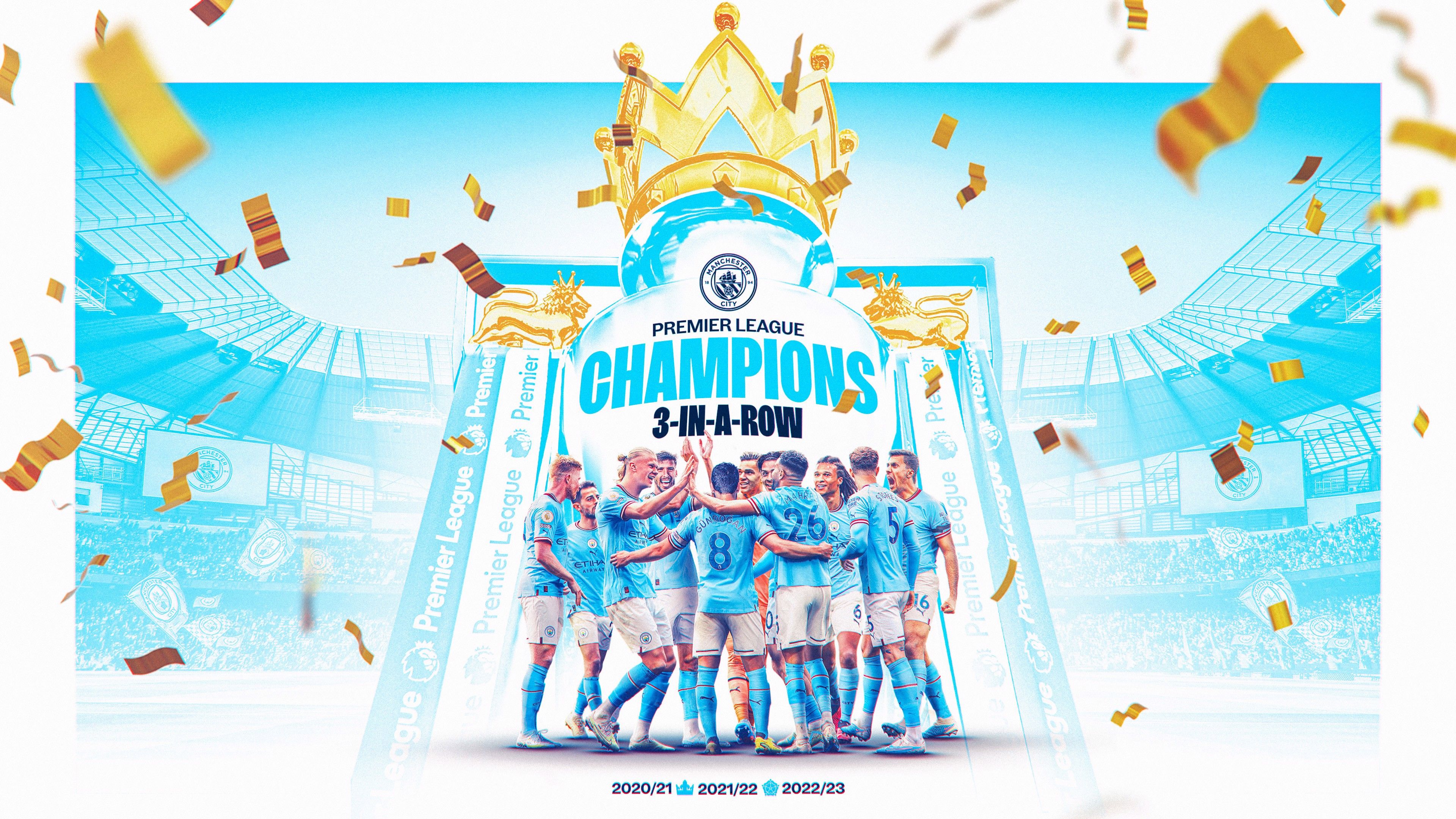 Man City Champions Wallpaper