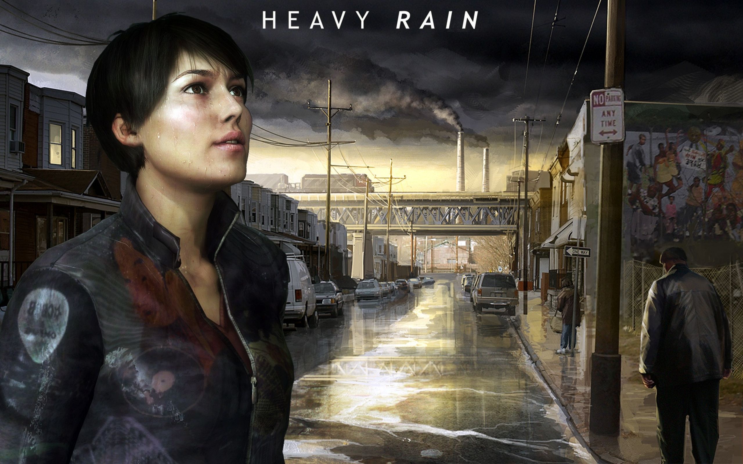 Lets Talk Heavy Rain Film Rain wallpapers Quantic dream