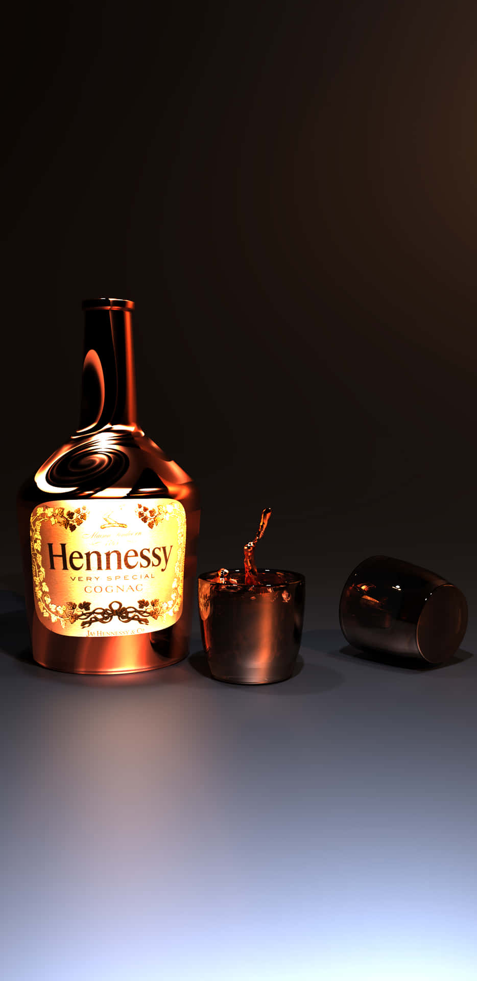 Hennessy Wallpaper Helt Gratis