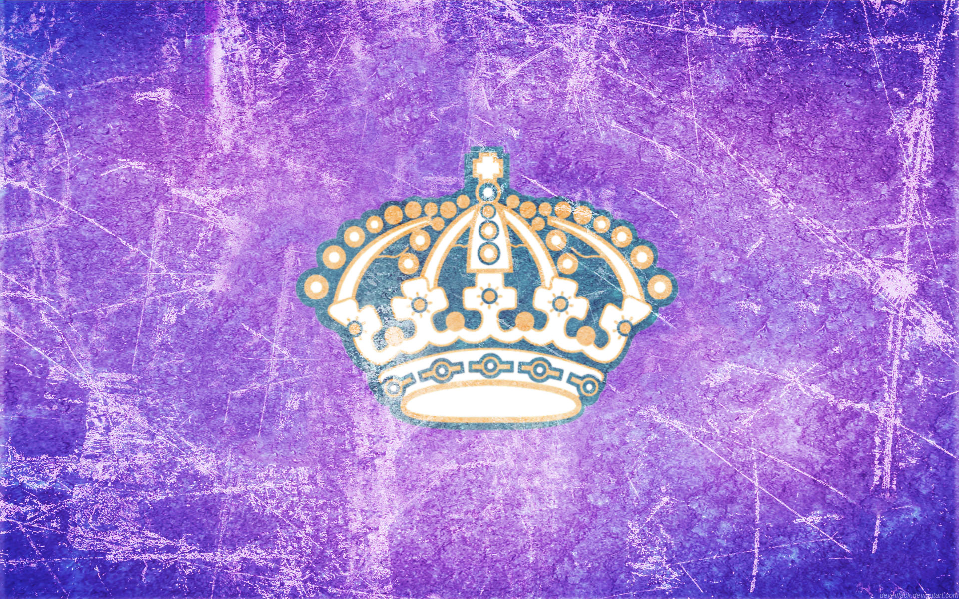 La Kings Crown Wallpaper
