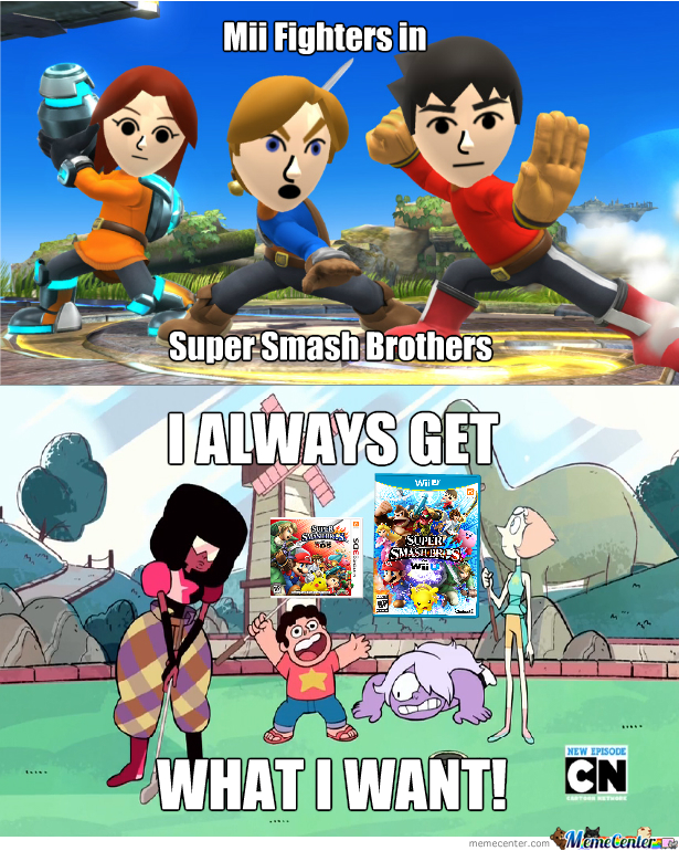 Mii Fighters In Super Smash Bros By Rabbidlover01