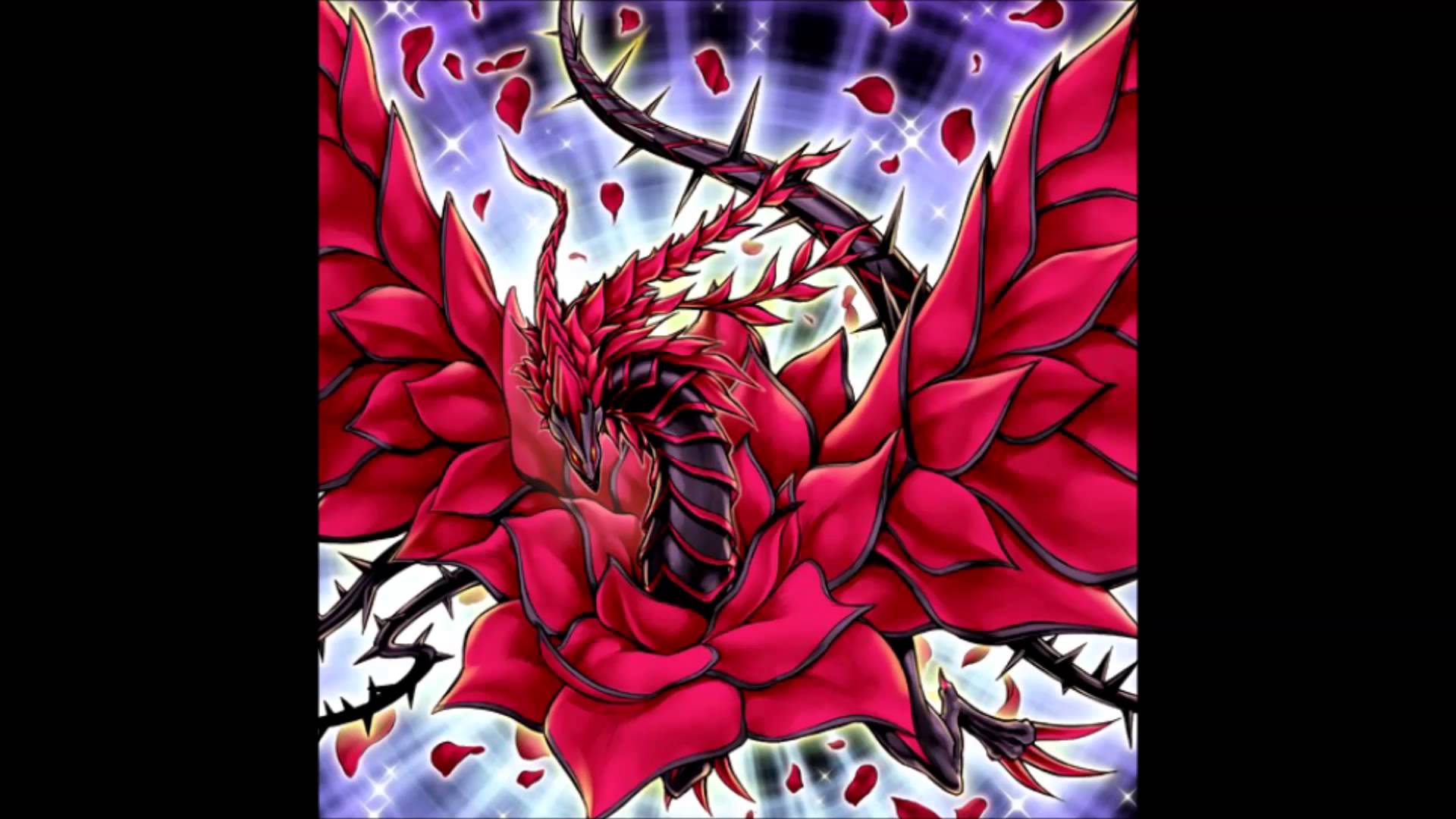 Yugioh Black Rose Dragon Wallpaper