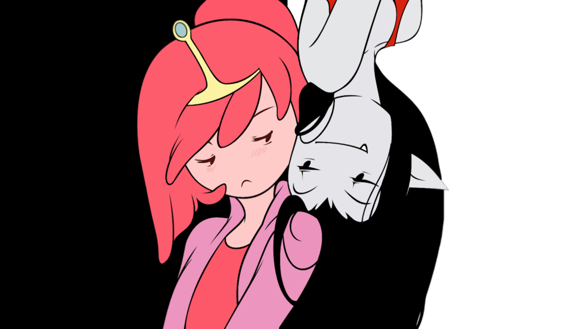 Princess Bubblegum And Marceline Adventure Time Wallpaper