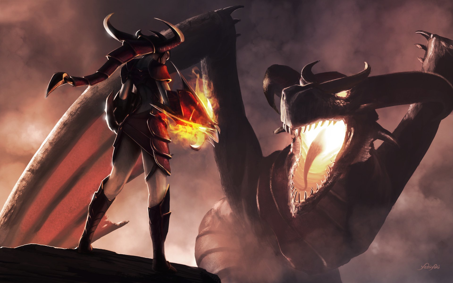 Shyvana League Of Legends HD Wallpaper Background Image