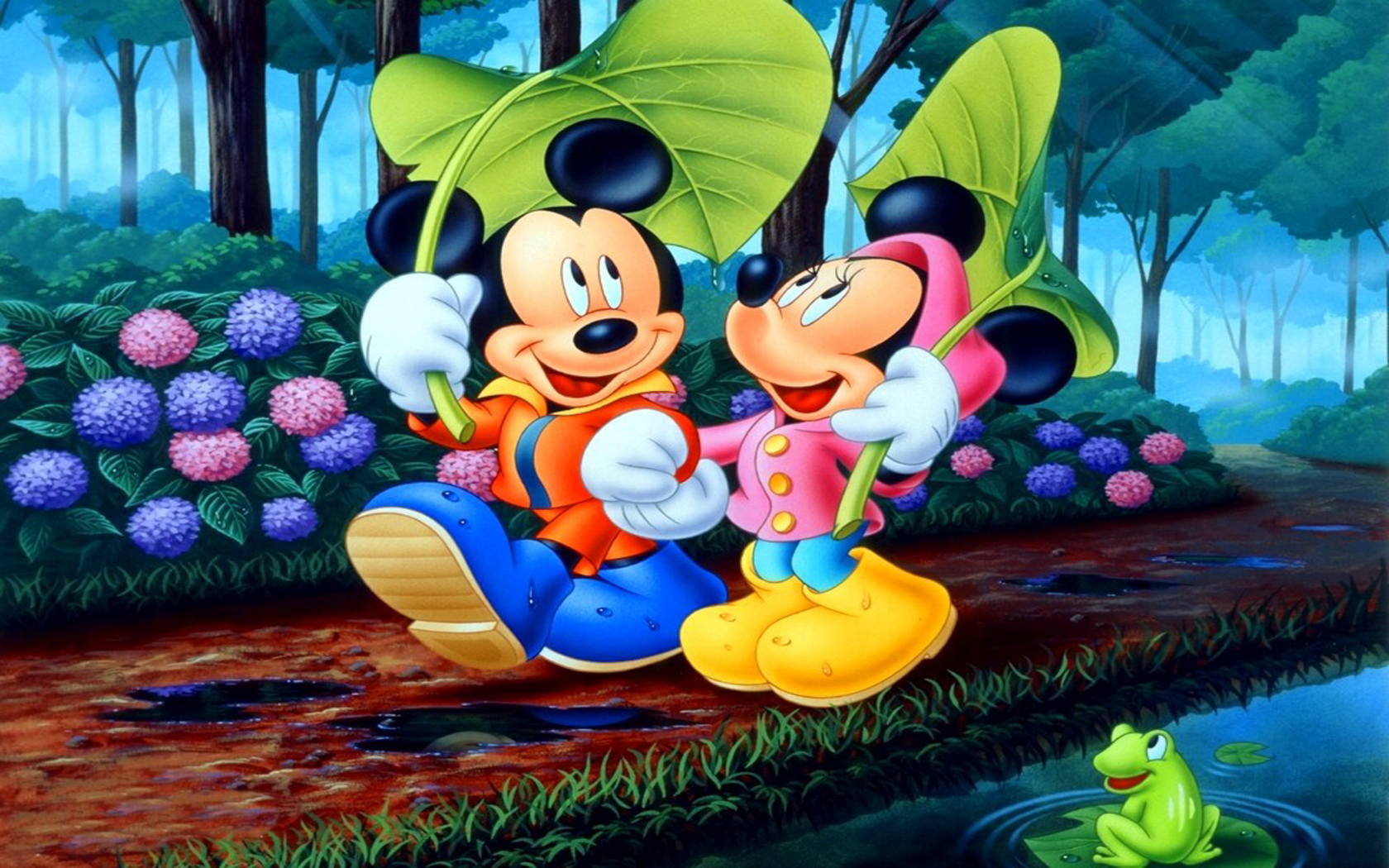 Mickey And Minnie Disney Desktop Wallpaper 1680x1050
