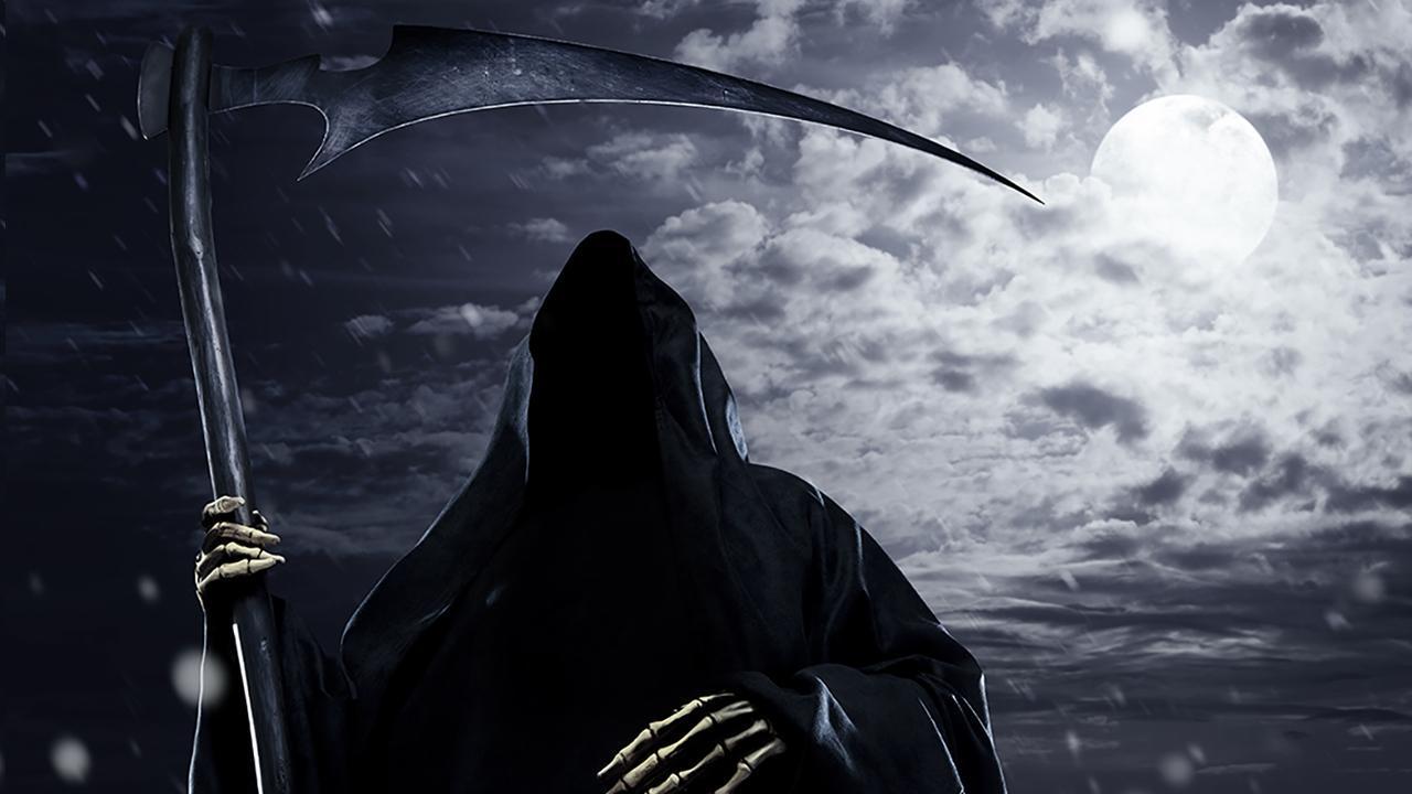 Realistic Grim Reaper Wallpaper Top