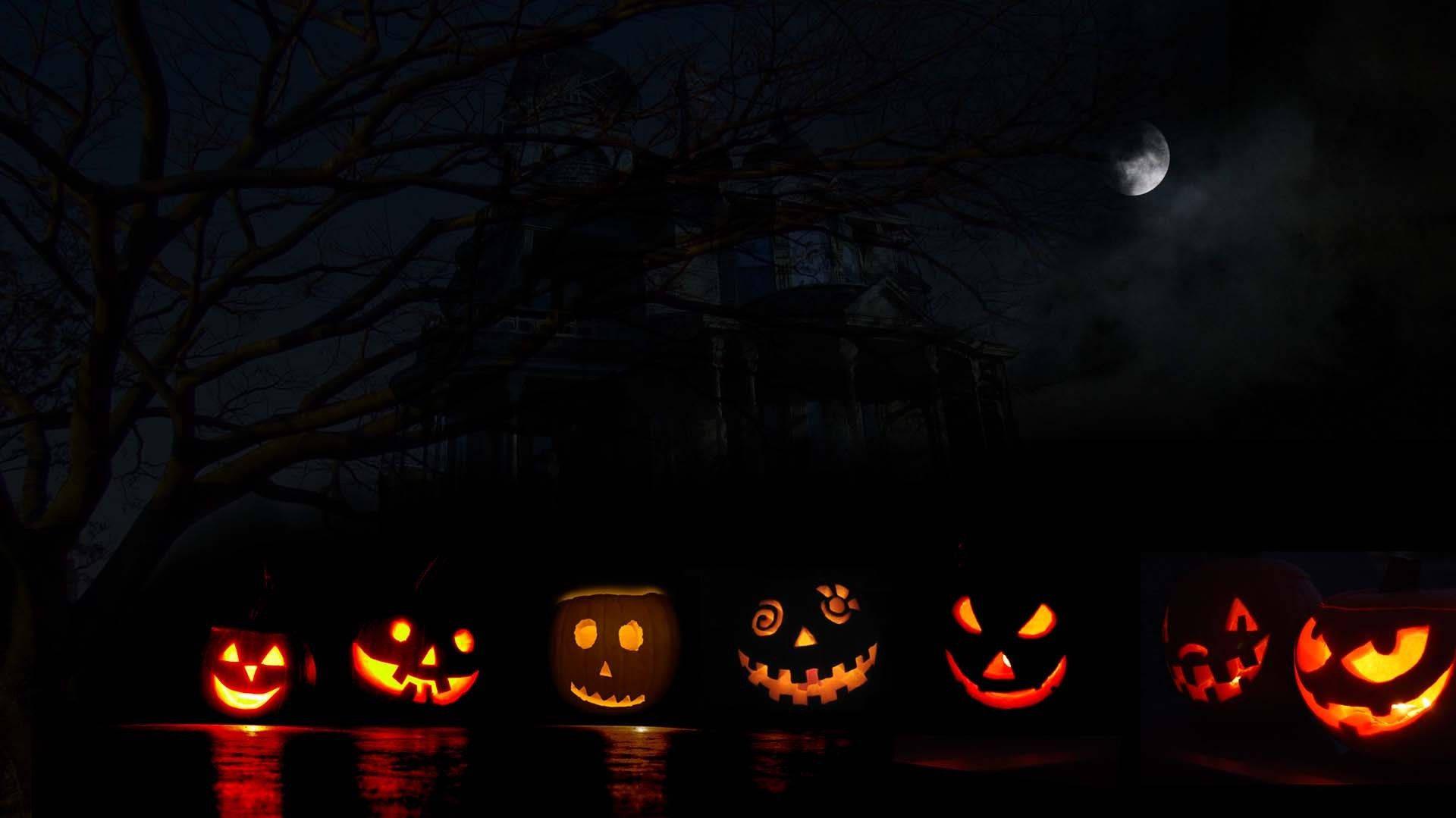 Cute Aesthetic Halloween Creepy Jack O Lanterns