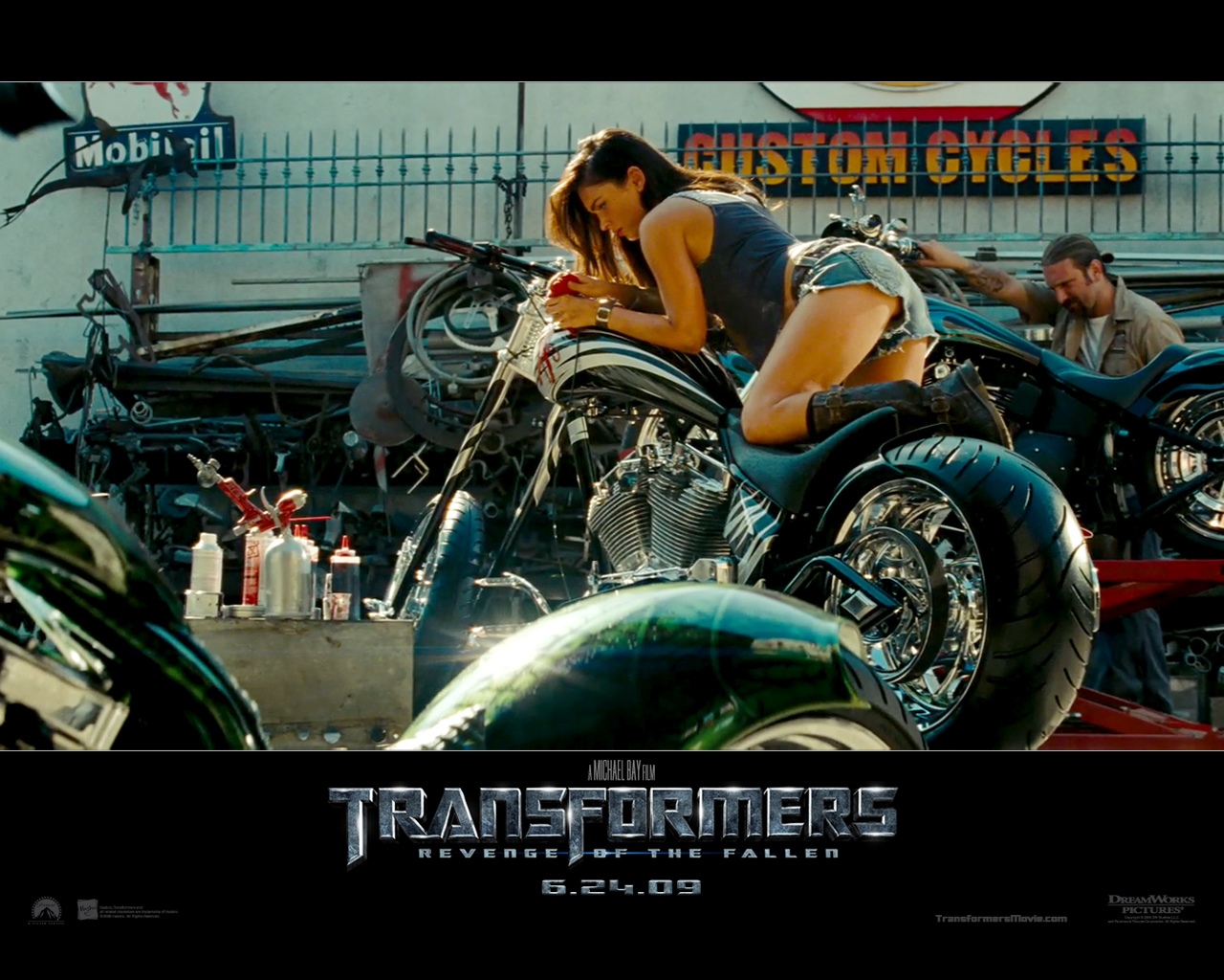 Transformers Revenge Of The Fallen Megan Fox Wallpaper Number