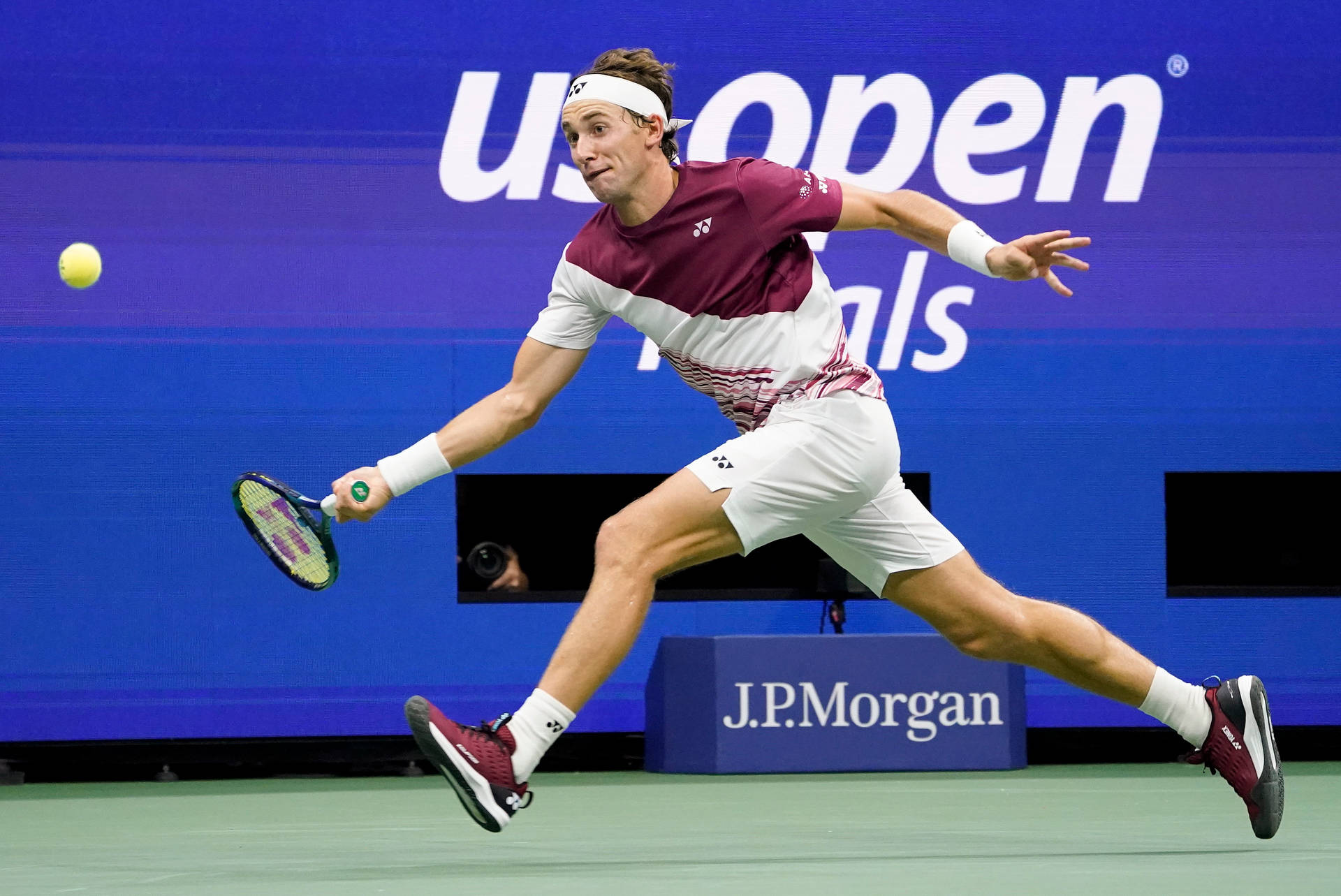 Casper Ruud At Us Open Finals Wallpaper