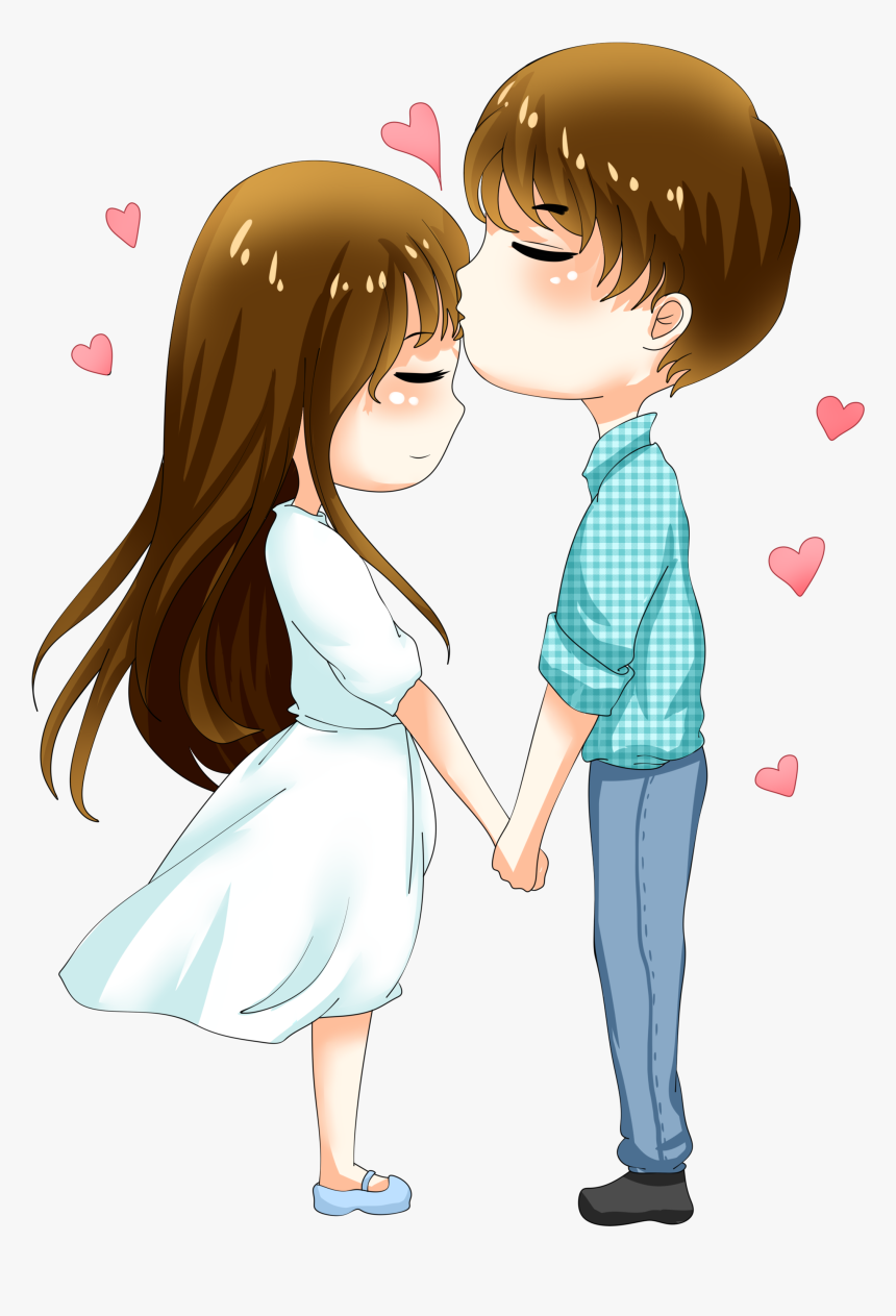 Cute Couple Cartoon Wallpaper Top C