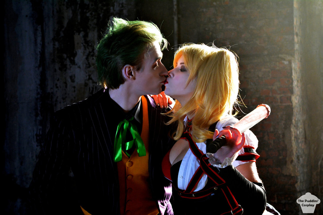 Harley Quinn Arkham Knight And Joker By Thepuddins