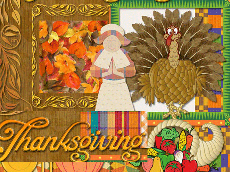 Thanksgiving Wallpaper Pilgrims The First