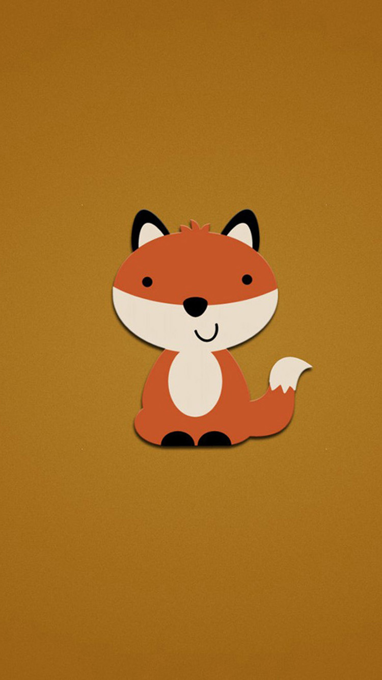 Cute Fox iPhone Wallpaper HD For
