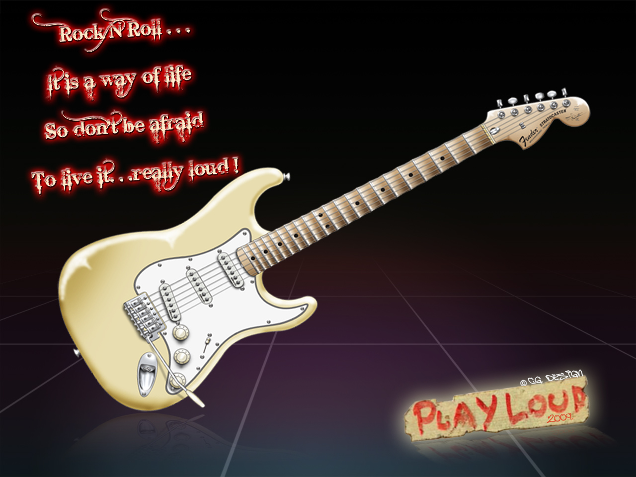 Rg350 Wallpaper Guitar Drawing Tutorial Fender Stratocaster