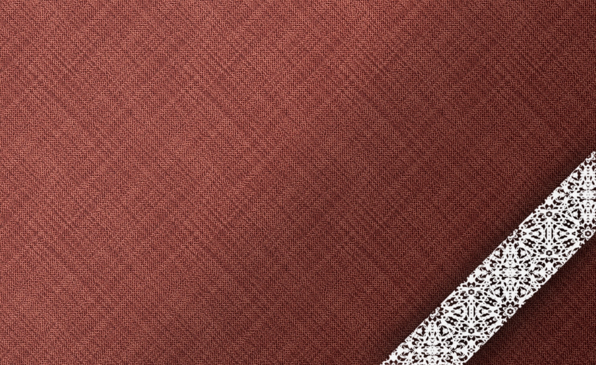 Texture Background Cloth Burgundy Brown White Lace Wallpaper
