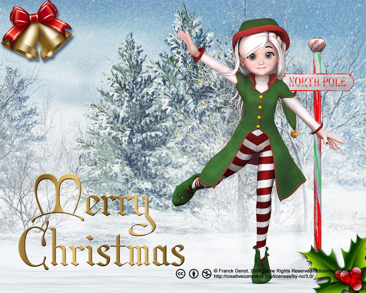 Christmas Elf Wallpaper Ultimate Desktop Gallery