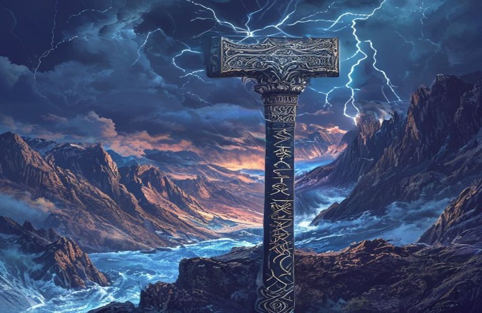 Thor S Hammer Wallpaper