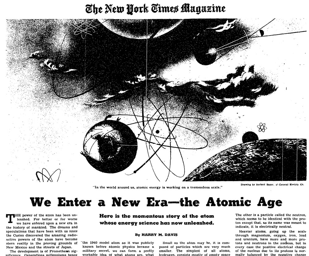  style and design through time Atomic Age Design   Beauty and The Bomb 1000x828