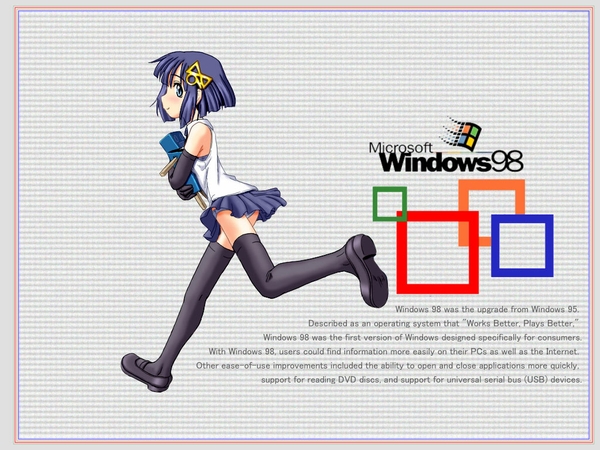 Microsoft Windows Ostan Anime Girls Wallpaper