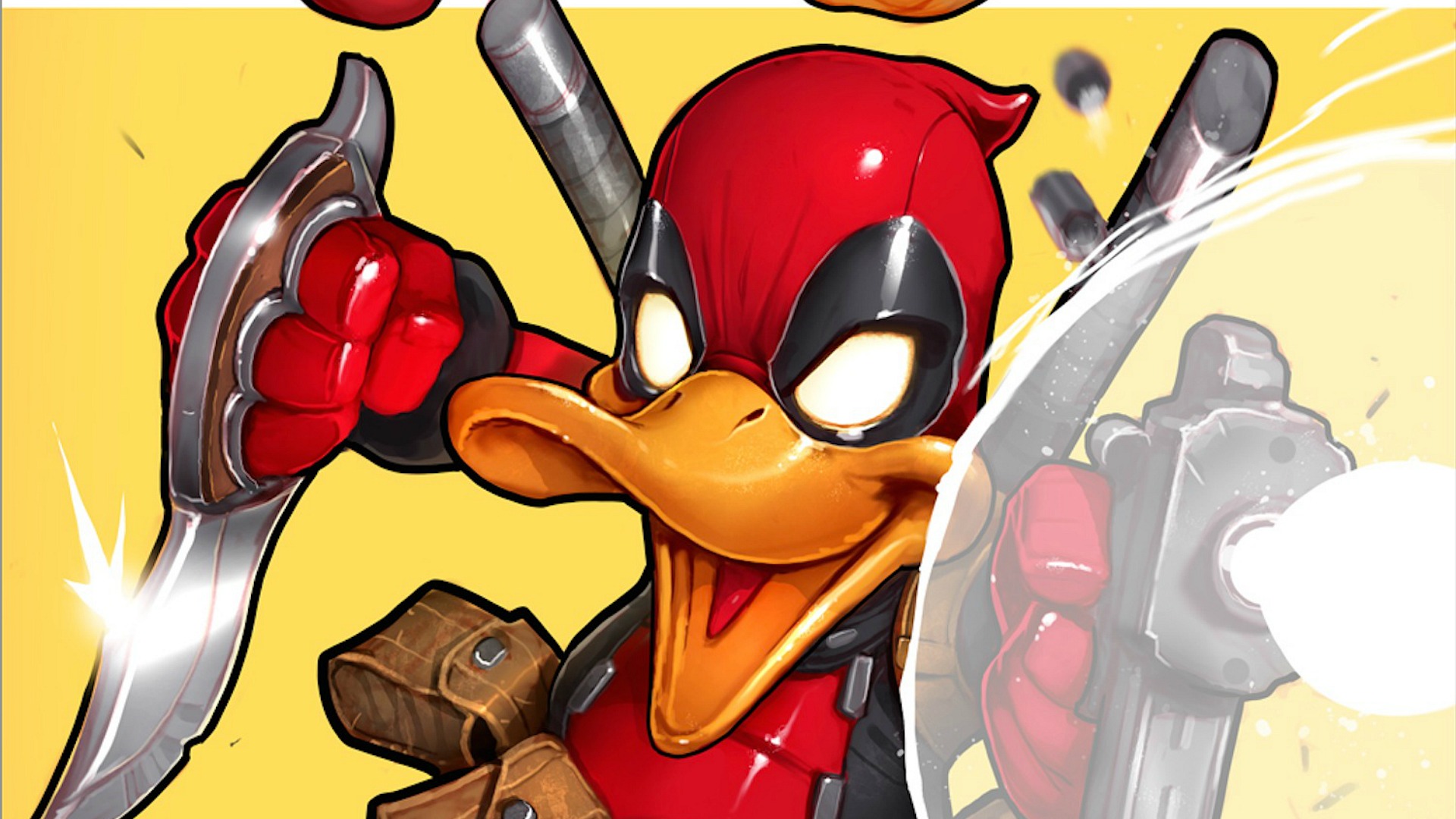 Deadpool And Howard The Duck Merge To Bee
