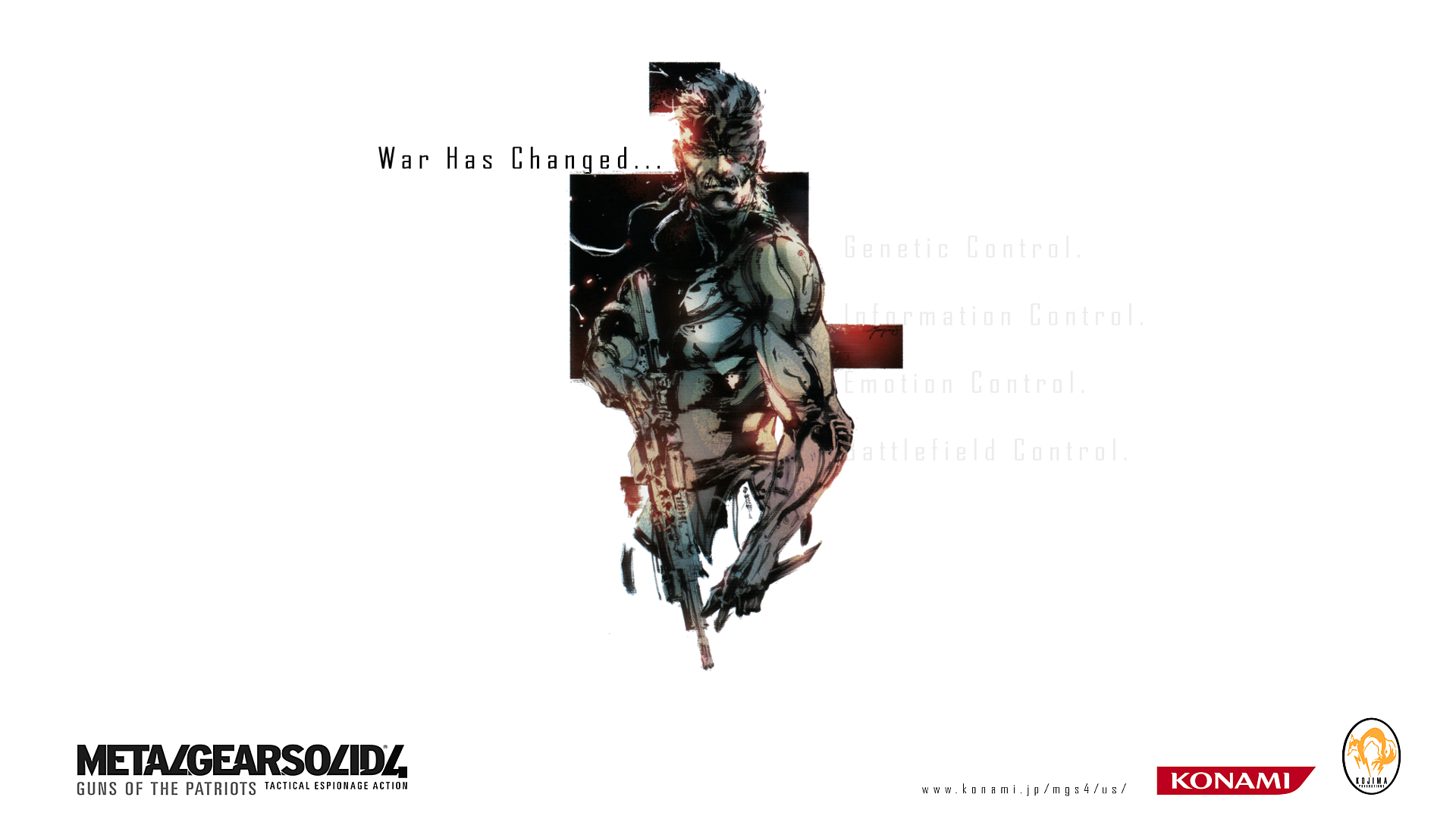Metal Gear Solid War Has Changed Wallpaper By Messersandman On
