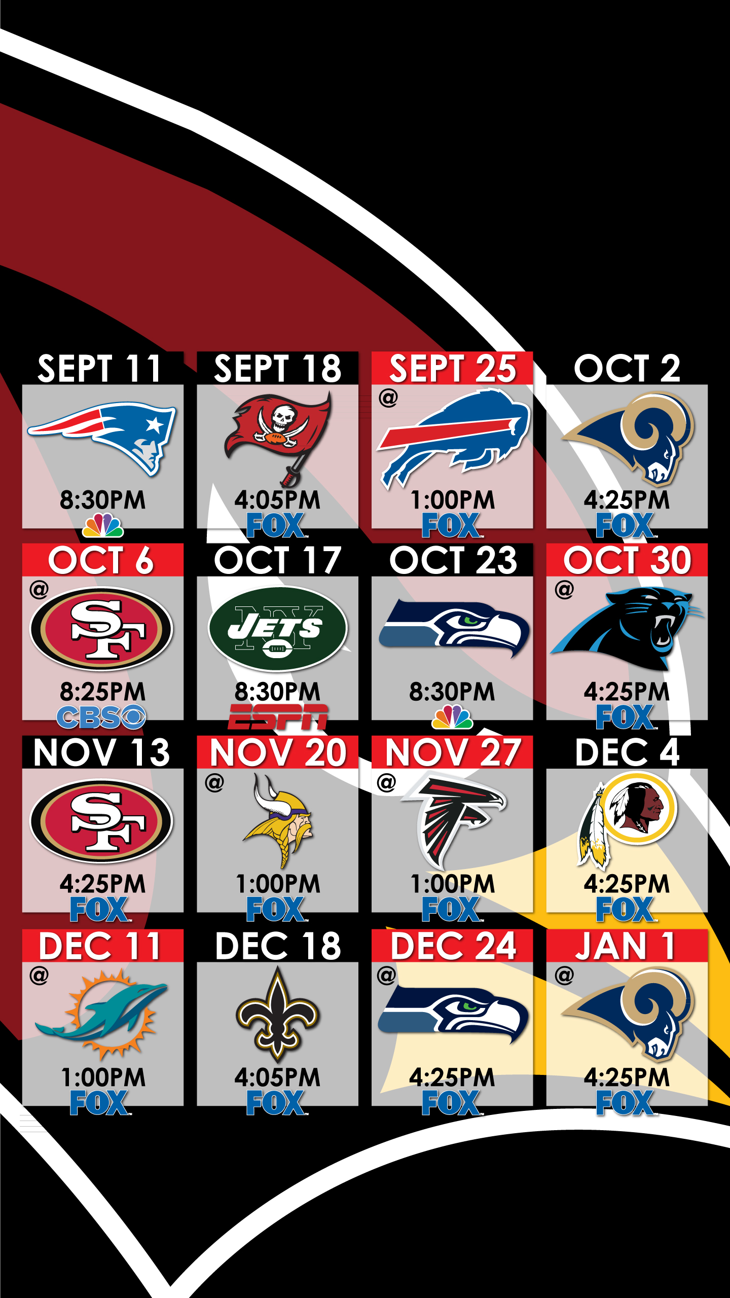 Arizona Cardinals Schedule Wallpaper For iPhone R Azcardinals