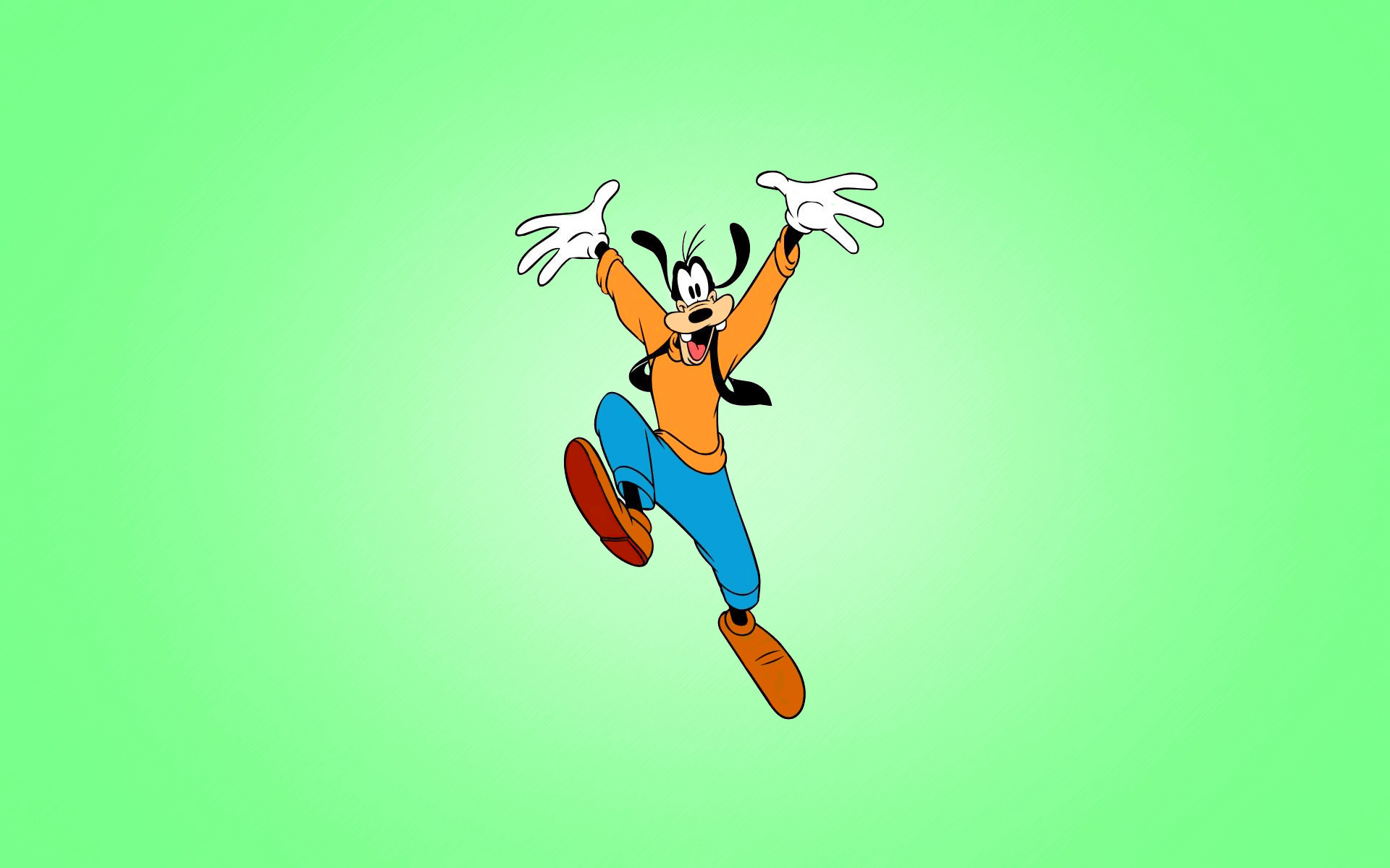 Goofy Cartoon Vector Disney Wallpaper Background