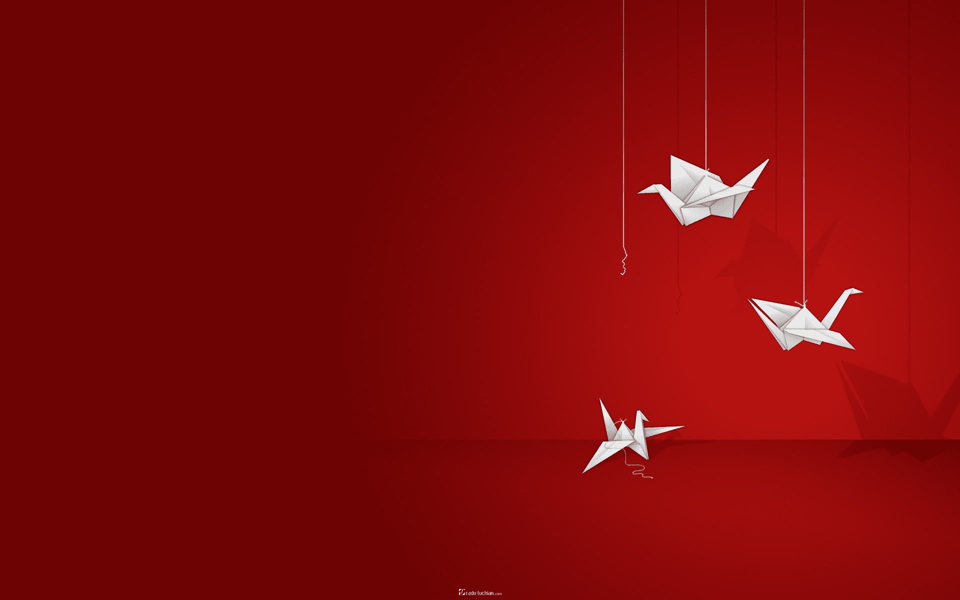 Crisp Red Wallpaper For Desktop Laptop And Tablet Devic