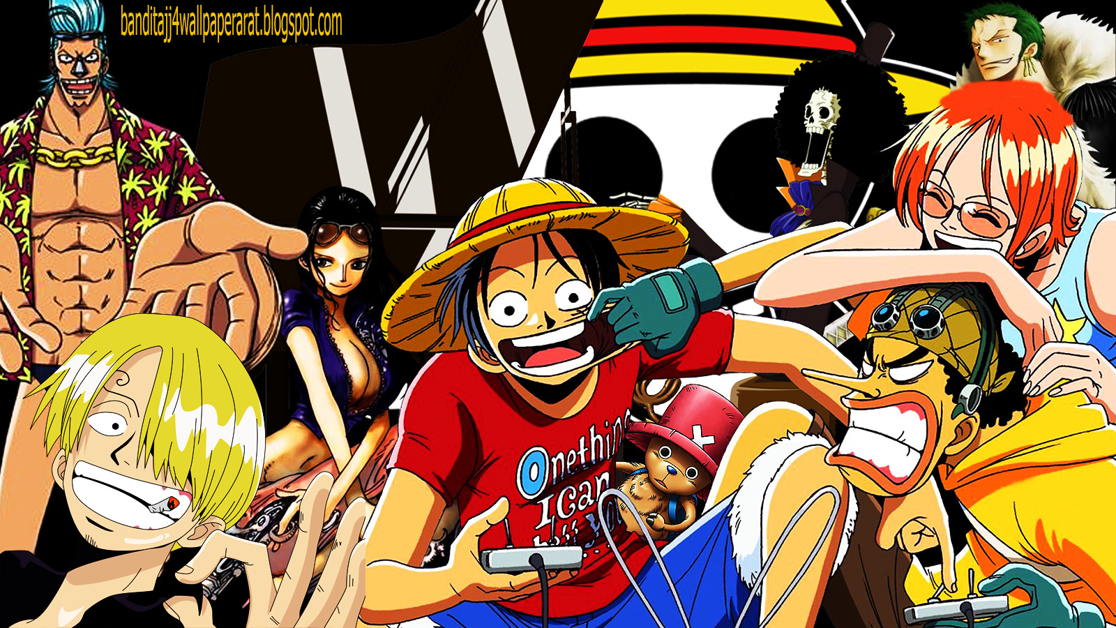 free download tema anime one piece untuk windows 7