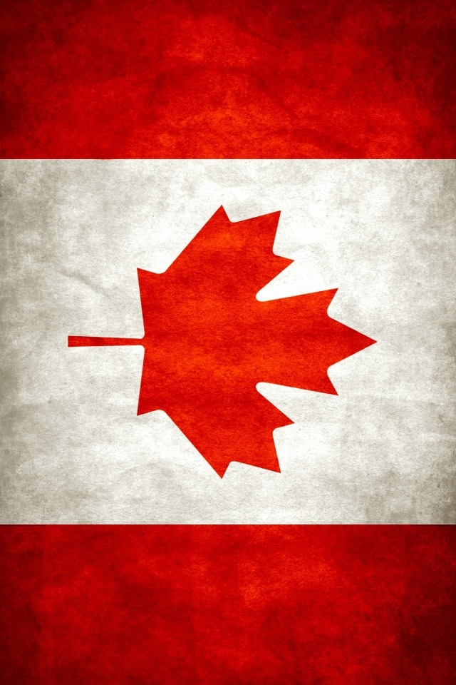 Canada Flag iPhone HD Wallpaper