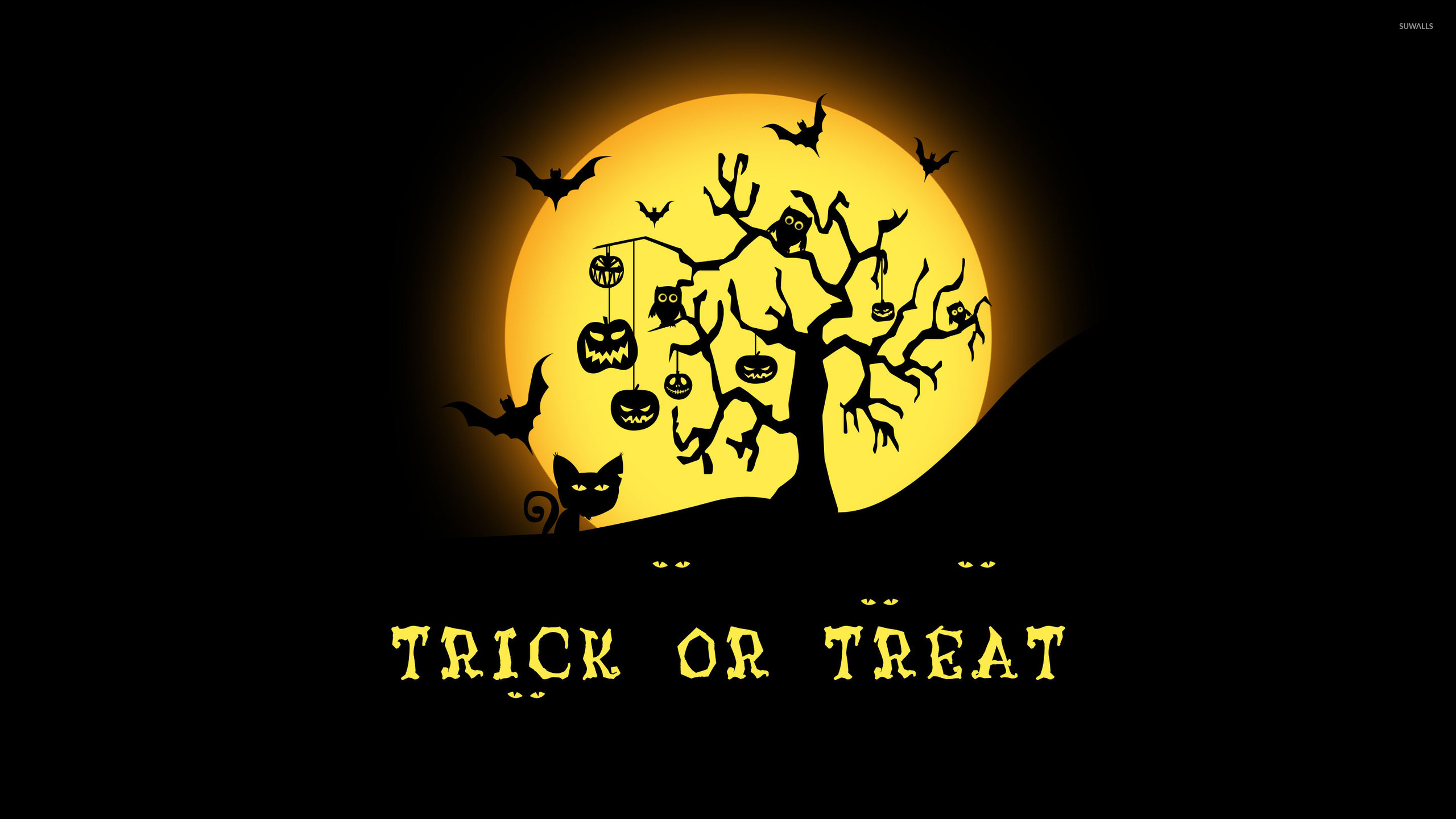 Trick Or Treat Wallpaper Holiday