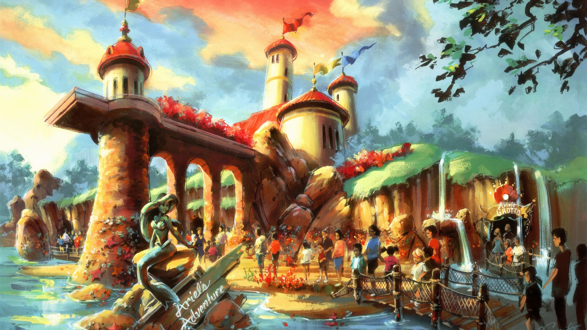 Disney Background Wallpaper