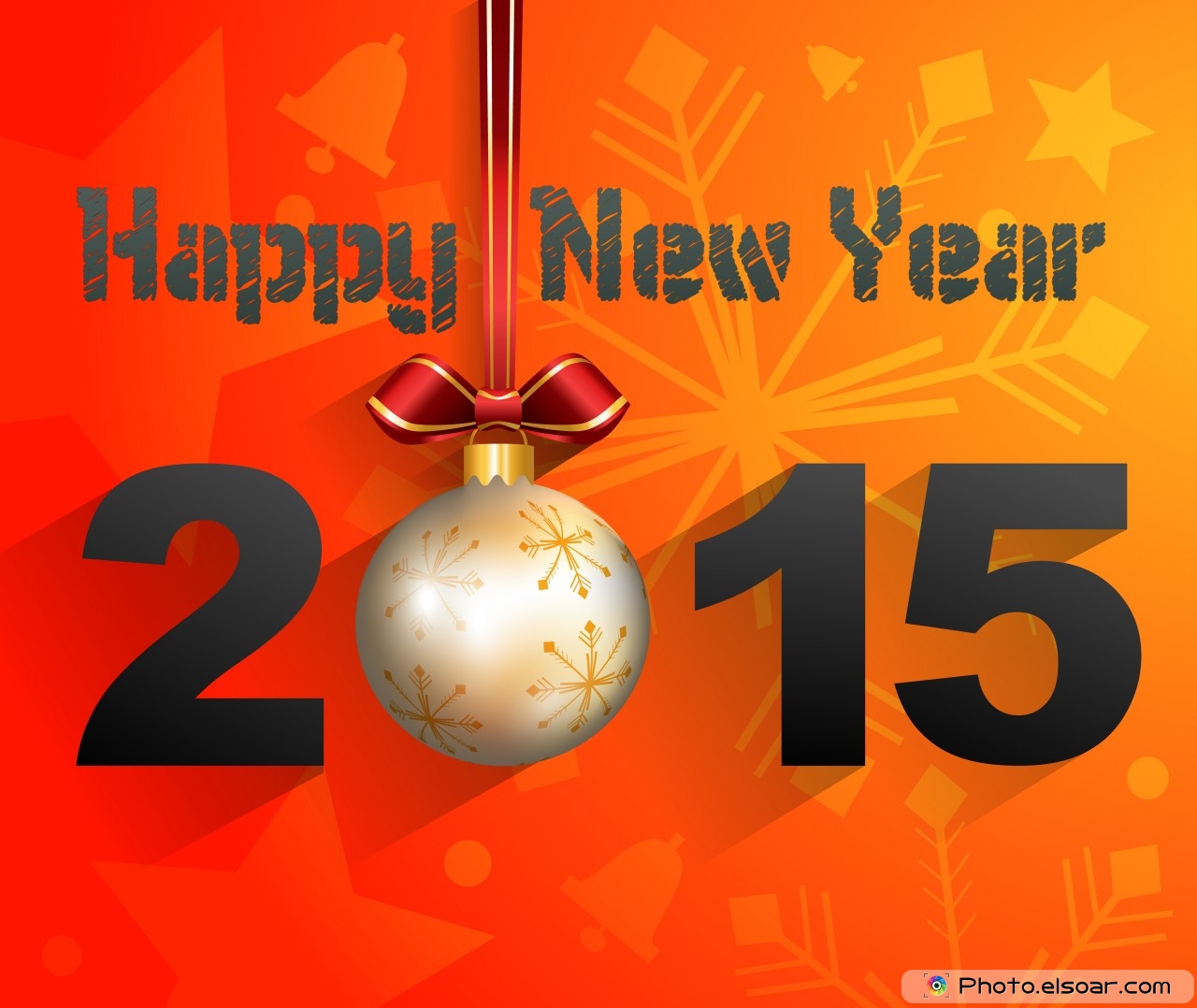 Happy New Year 2015 Decorations