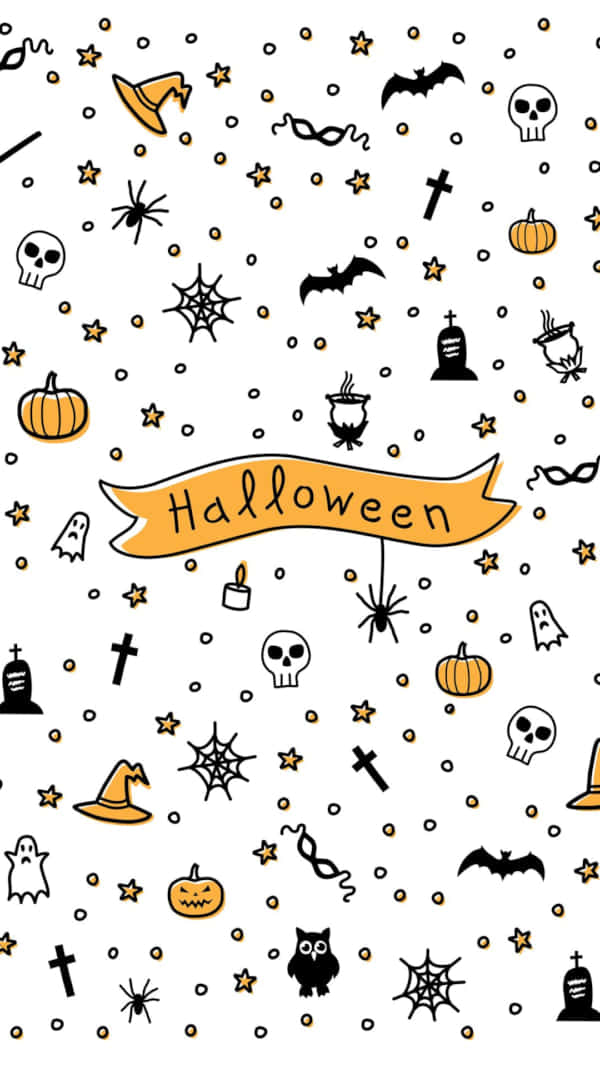 iPhone Cute Halloween Background Wallpaper