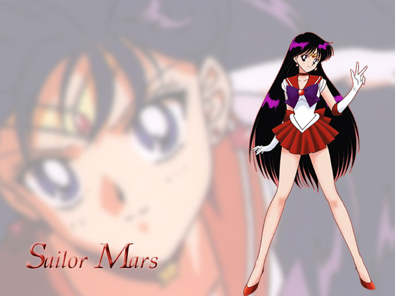Sailor Mars Wallpaper Moon