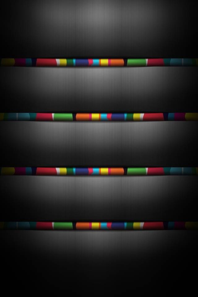 Colored Paper Roll Shelves iPhone Plus And Wallpaper