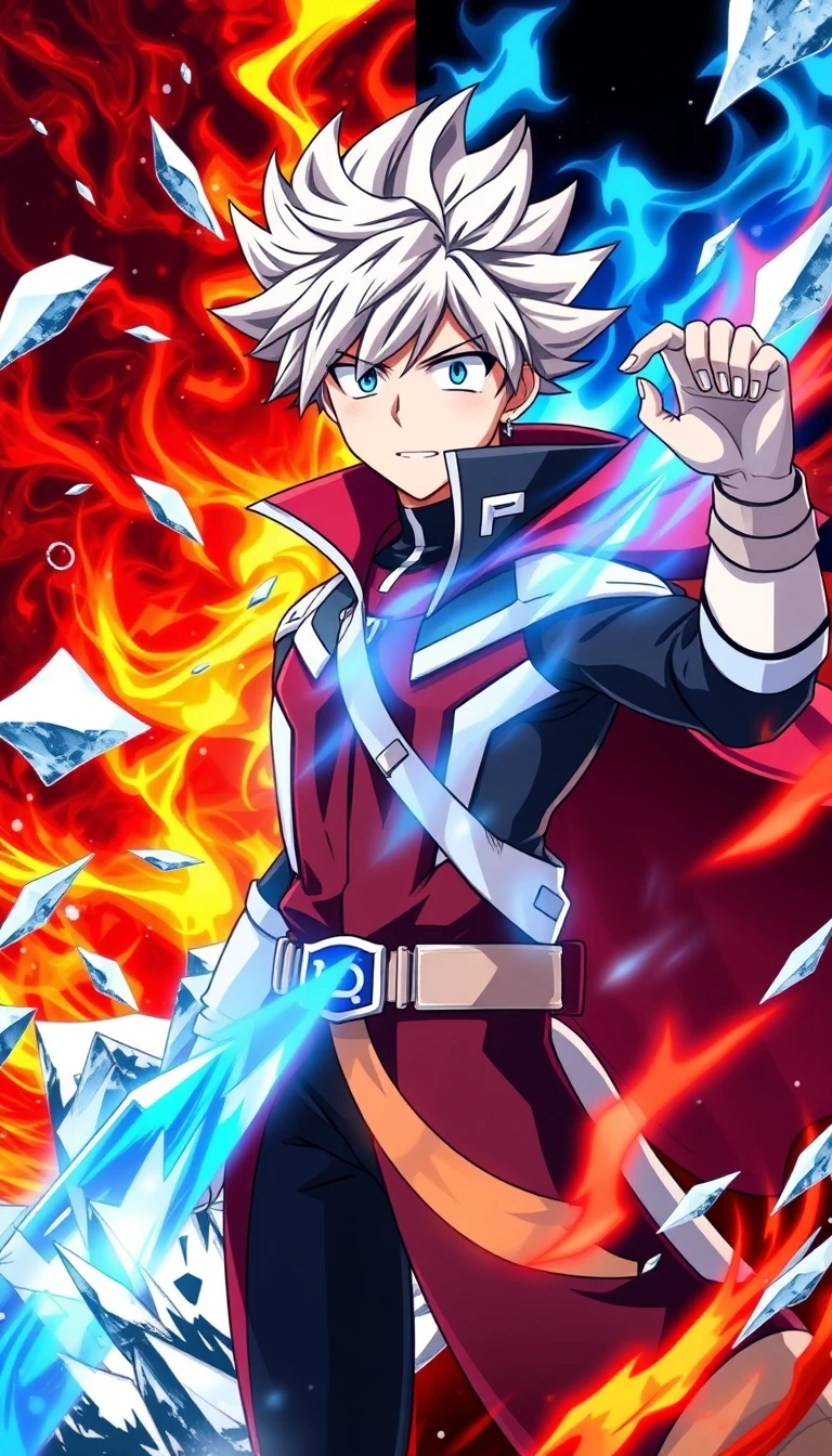 Todoroki Mobile Wallpaper