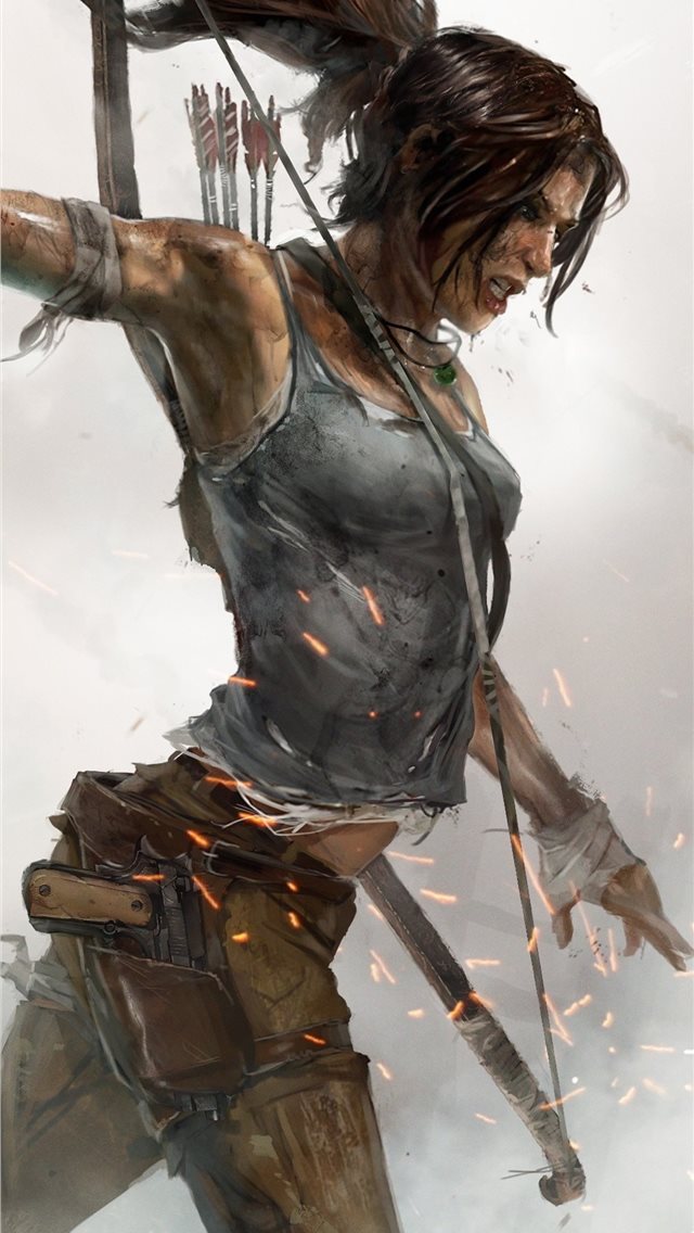 Best Tomb Raider iPhone HD Wallpaper