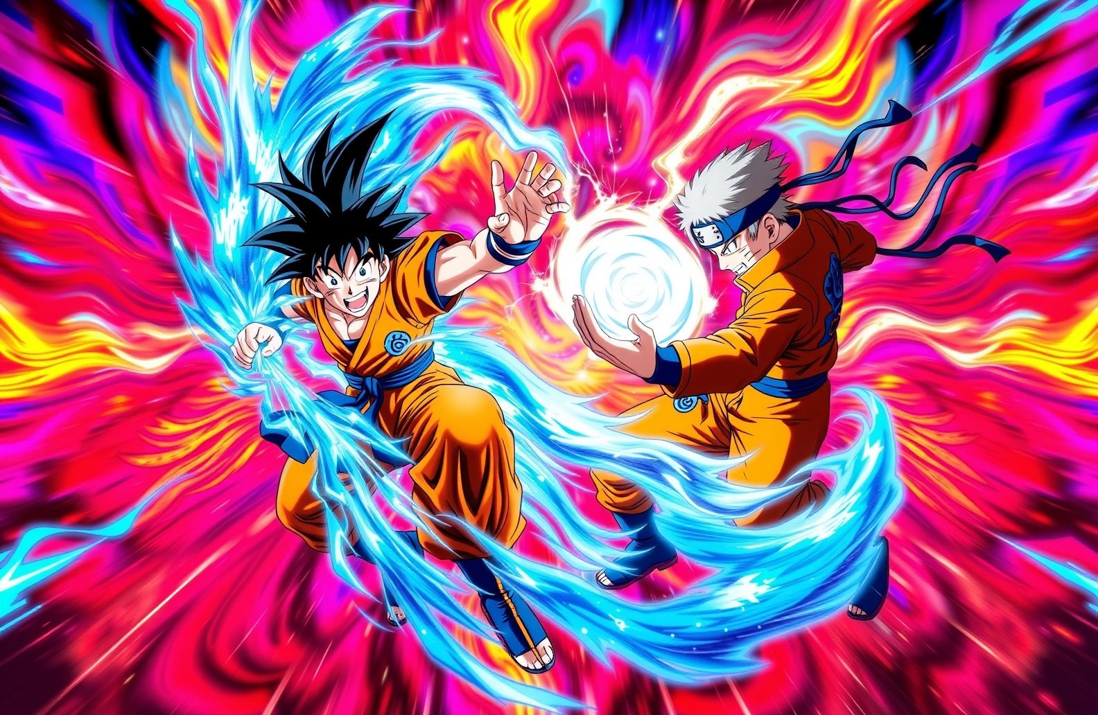 Goku And Naruto Wallpaper